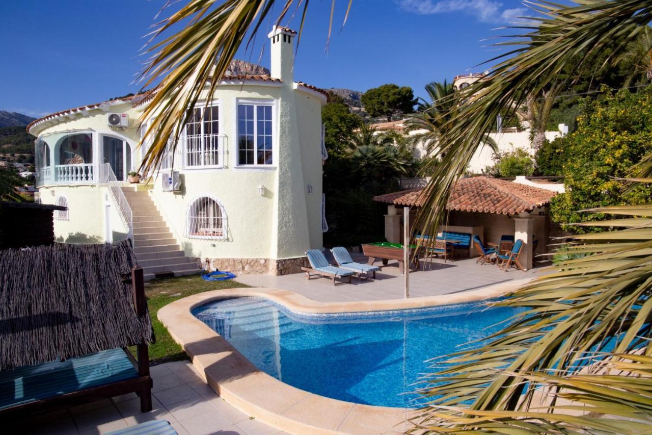 Villa Belucra,10P,Seaview,Jacuzzi,Pool Calpe Exterior foto