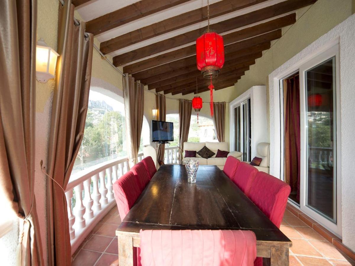 Villa Belucra,10P,Seaview,Jacuzzi,Pool Calpe Exterior foto