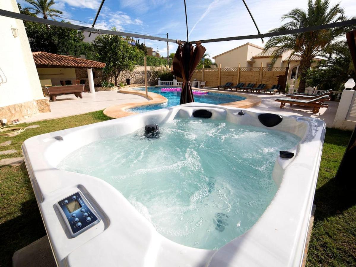 Villa Belucra,10P,Seaview,Jacuzzi,Pool Calpe Exterior foto