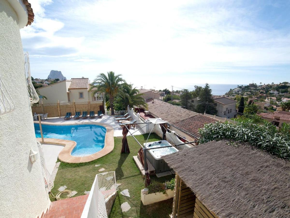 Villa Belucra,10P,Seaview,Jacuzzi,Pool Calpe Exterior foto